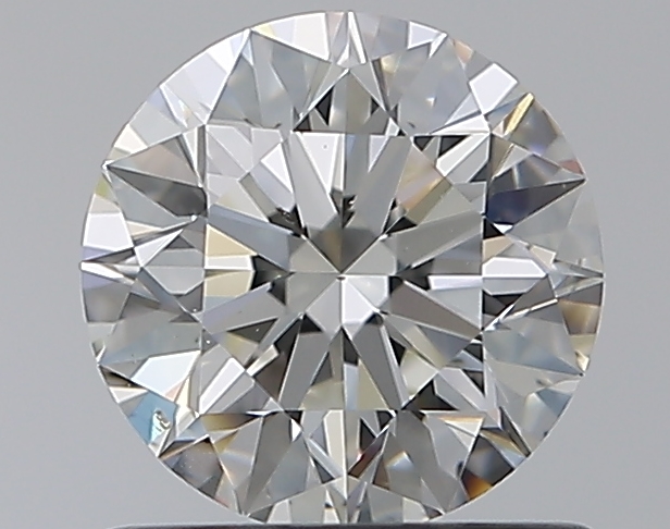 0.9 CaratJ-SI1 EX Cut Round Diamond