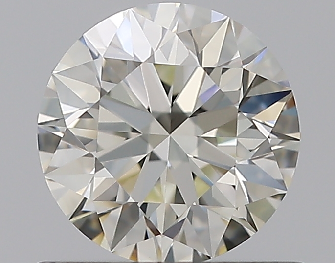 0.72 CaratL-VVS1 EX Cut Round Diamond