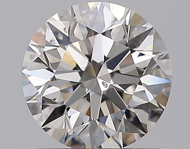 0.91 CaratI-SI2 EX Cut Round Diamond