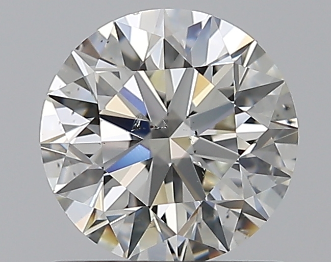 0.96 CaratJ-SI1 EX Cut Round Diamond