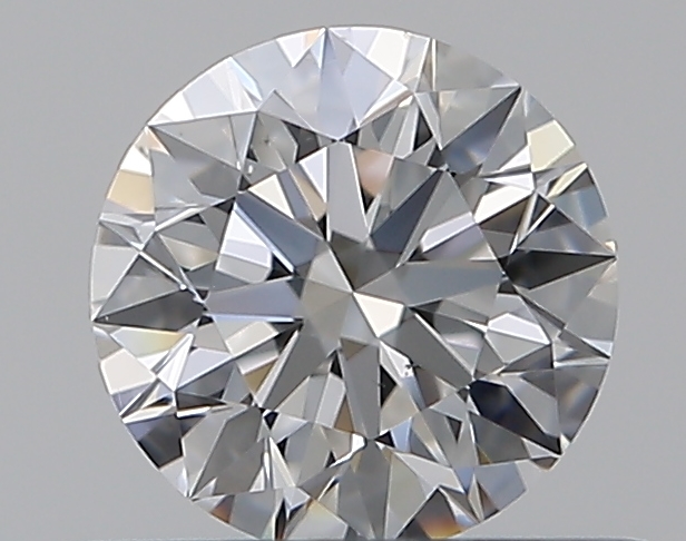 0.5 CaratE-VS2 EX Cut Round Diamond