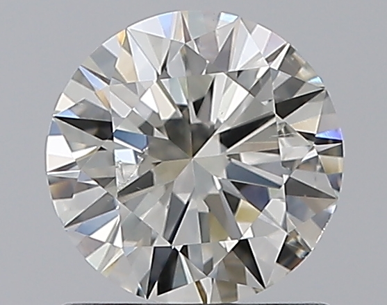 1 CaratJ-SI2 EX Cut Round Diamond