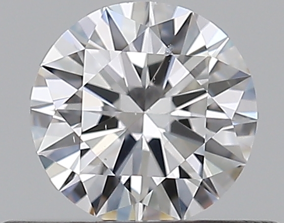 0.4 CaratD-SI1 EX Cut Round Diamond