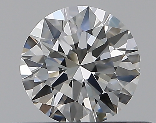 0.4 CaratH-VVS2 EX Cut Round Diamond