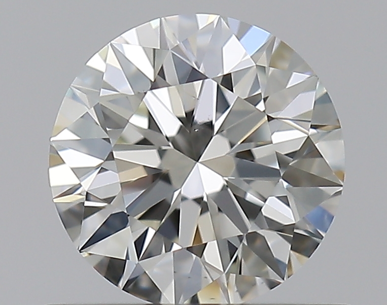 0.65 CaratJ-VS1 EX Cut Round Diamond