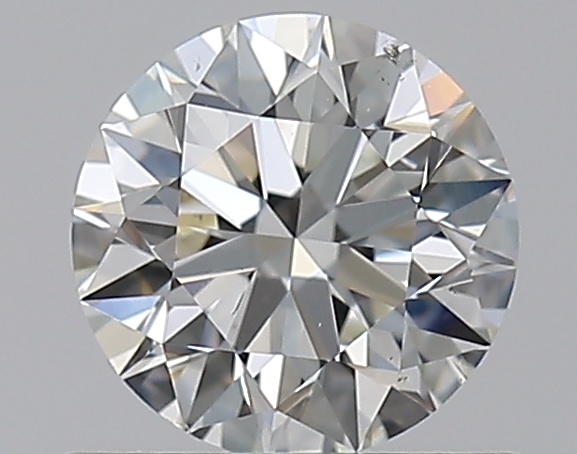 0.58 CaratH-SI1 EX Cut Round Diamond