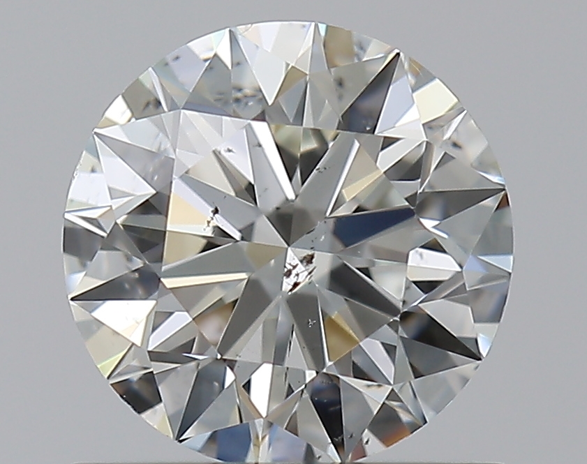 0.8 CaratJ-SI2 EX Cut Round Diamond