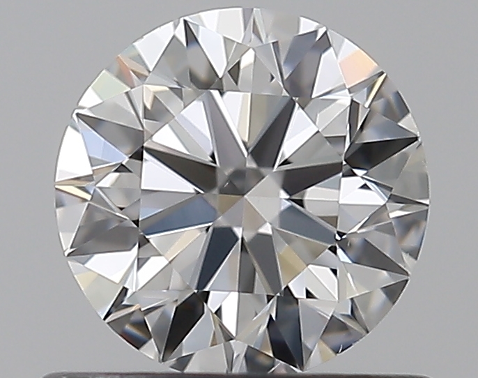0.61 CaratE-VS1 EX Cut Round Diamond