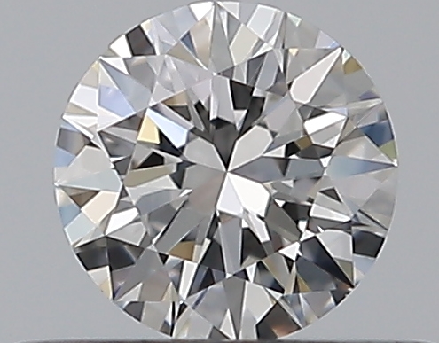 0.3 CaratF-VVS2 EX Cut Round Diamond