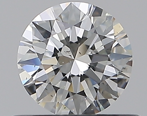 0.51 CaratH-SI2 EX Cut Round Diamond