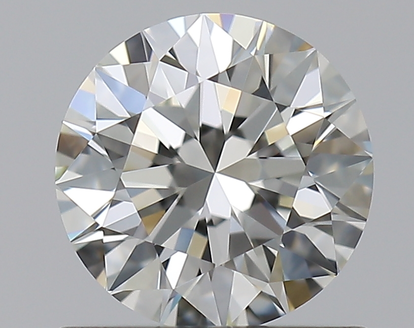 0.8 CaratJ-VVS1 EX Cut Round Diamond