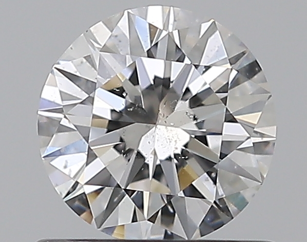 0.7 CaratF-SI2 EX Cut Round Diamond