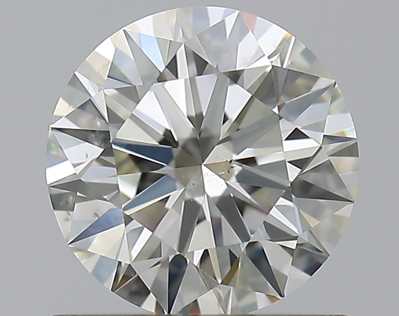 0.81 CaratL-SI2 EX Cut Round Diamond