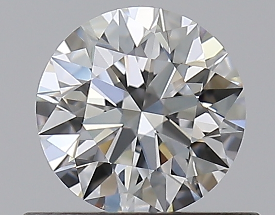 0.52 CaratI-VS2 EX Cut Round Diamond