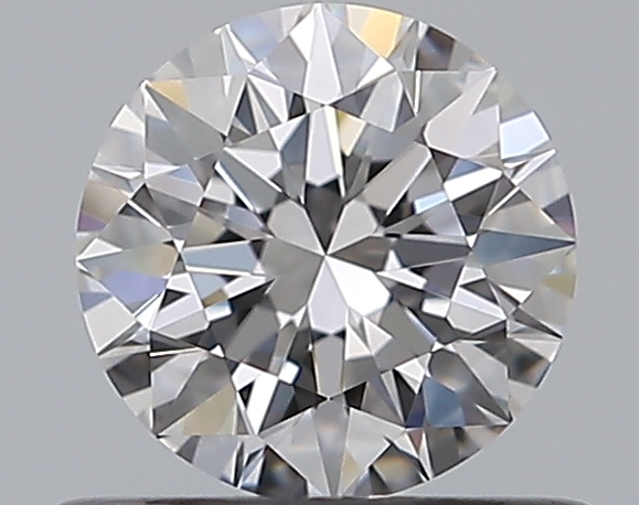 0.5 CaratD-VVS1 EX Cut Round Diamond
