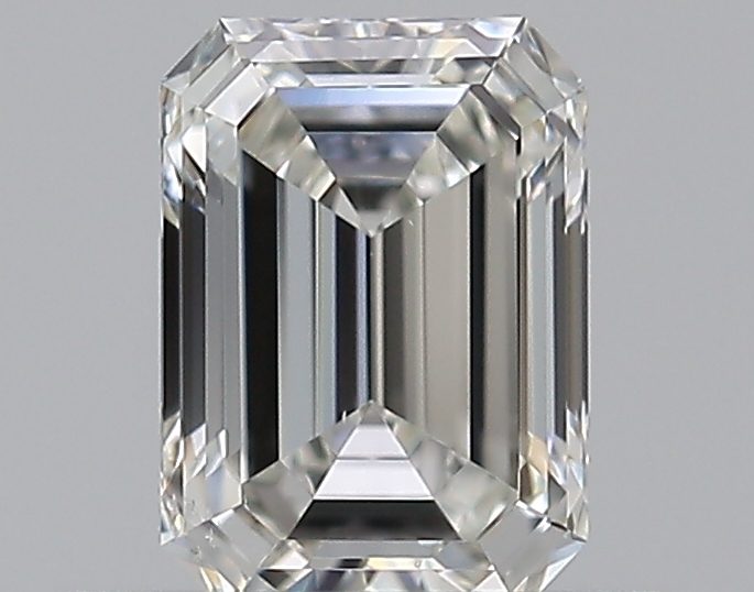 0.47 CaratH-SI1 - Cut Emerald Diamond