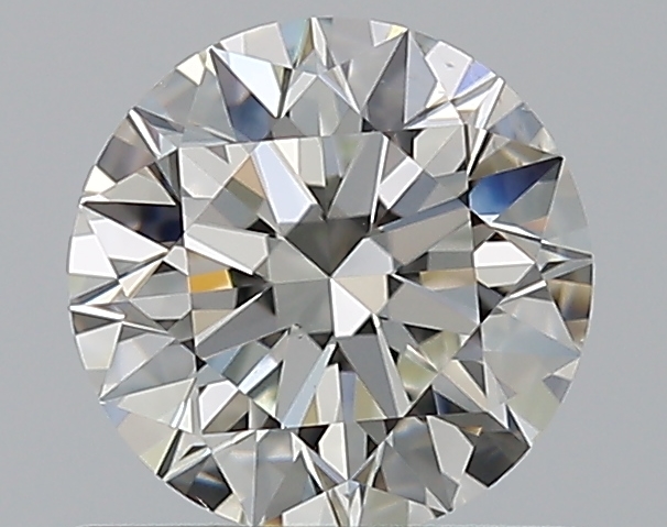 0.75 CaratJ-VS2 EX Cut Round Diamond