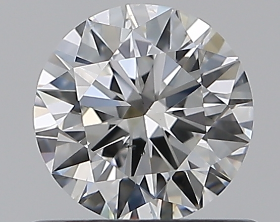 0.65 CaratG-SI1 EX Cut Round Diamond