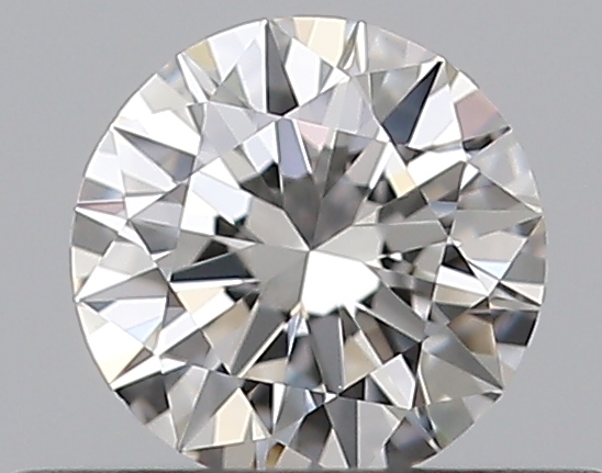 0.3 CaratF-VVS2 EX Cut Round Diamond