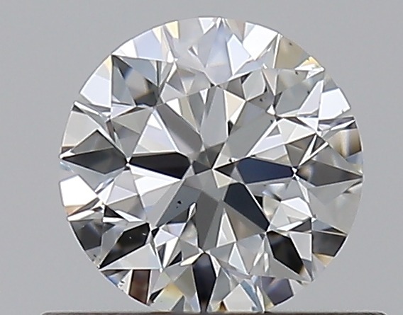 0.5 CaratF-VS2 EX Cut Round Diamond
