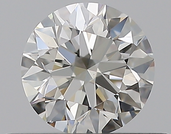 0.41 CaratJ-VVS2 EX Cut Round Diamond