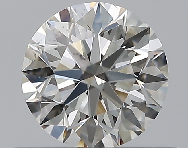 0.5 CaratJ-SI1 EX Cut Round Diamond