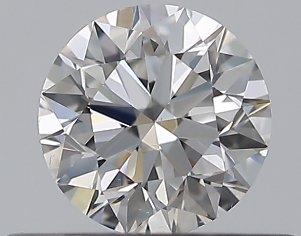 0.4 CaratF-SI1 EX Cut Round Diamond