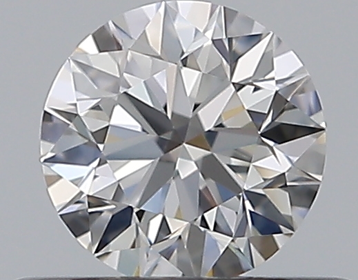 0.39 CaratF-VVS1 EX Cut Round Diamond