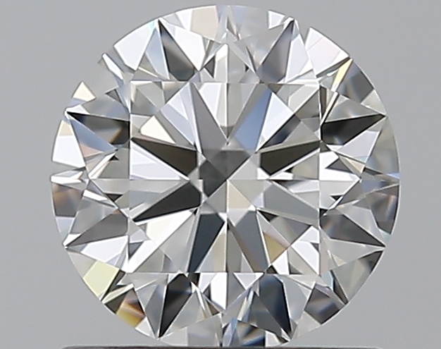 0.9 CaratH-VVS1 EX Cut Round Diamond