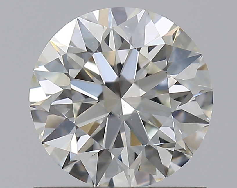 0.83 CaratI-VS2 EX Cut Round Diamond