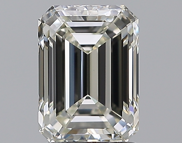 2 CaratL-VVS2 - Cut Emerald Diamond