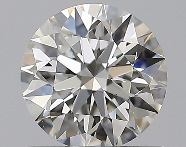 0.7 CaratJ-SI1 EX Cut Round Diamond