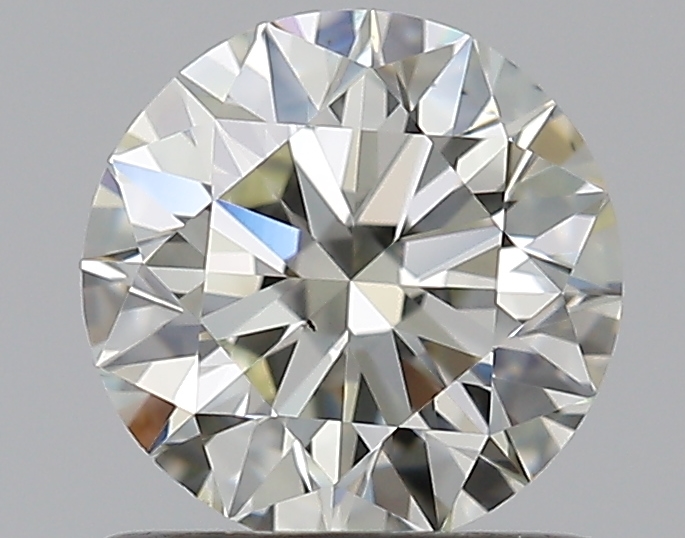 0.72 CaratL-VS2 EX Cut Round Diamond