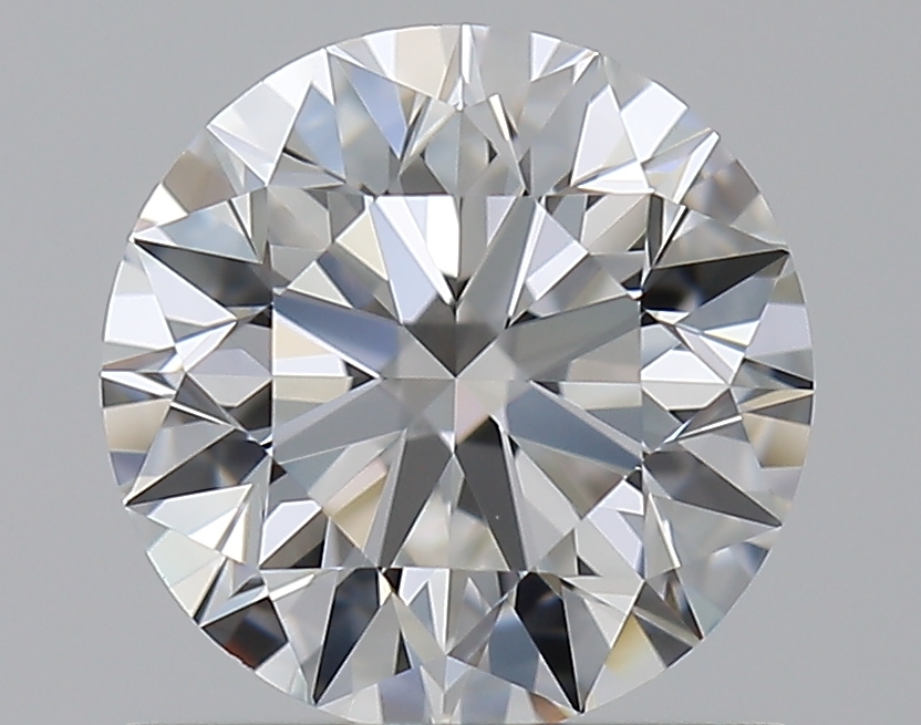 0.9 CaratF-VVS2 EX Cut Round Diamond