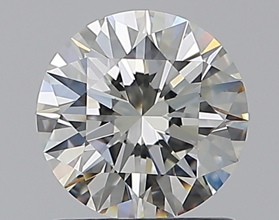 1.1 CaratJ-VVS1 EX Cut Round Diamond