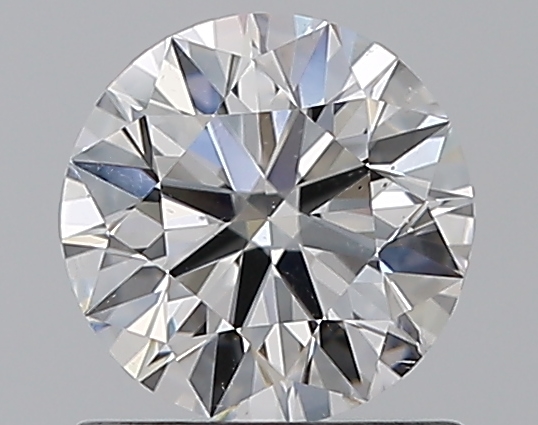 0.96 CaratD-SI1 EX Cut Round Diamond