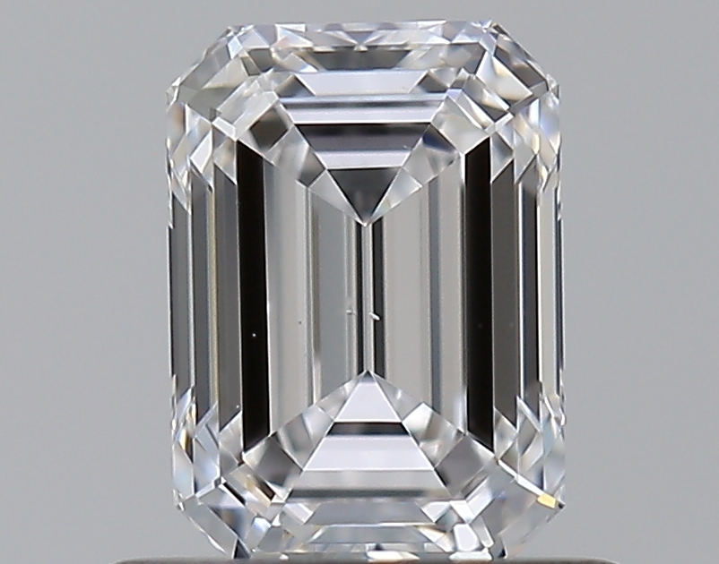 0.66 CaratD-SI1 - Cut Emerald Diamond