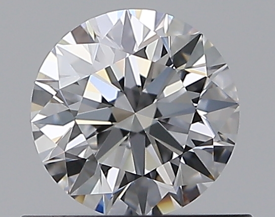 0.57 CaratD-VVS1 EX Cut Round Diamond