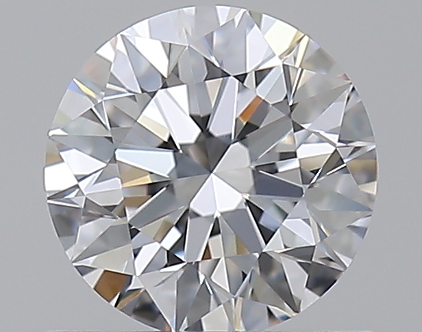 0.75 CaratD-VVS1 EX Cut Round Diamond