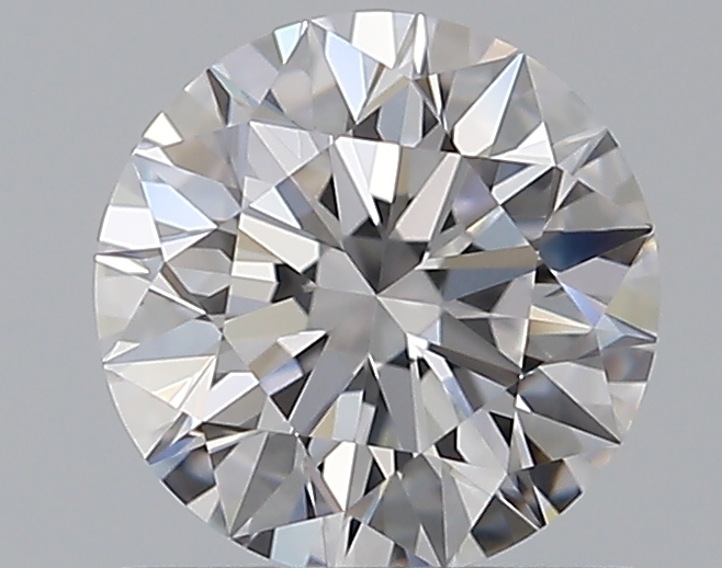 0.76 CaratD-VVS1 EX Cut Round Diamond