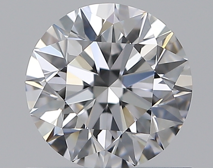 0.75 CaratD-VVS1 EX Cut Round Diamond