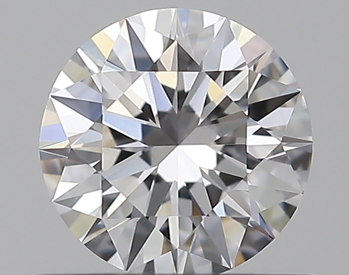 0.59 CaratD-IF EX Cut Round Diamond