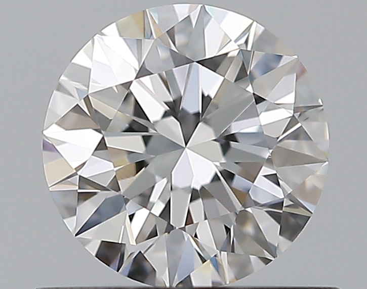 0.65 CaratE-VVS2 EX Cut Round Diamond