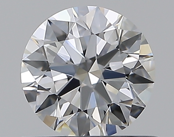 0.61 CaratF-VVS1 EX Cut Round Diamond