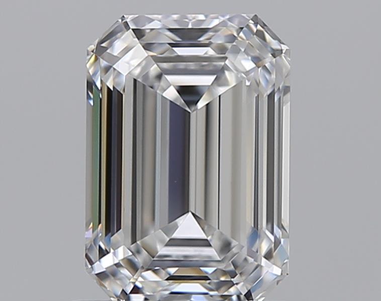 1 CaratE-VVS2 - Cut Emerald Diamond
