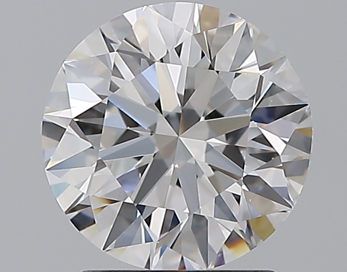 2.1 CaratD-VS2 EX Cut Round Diamond