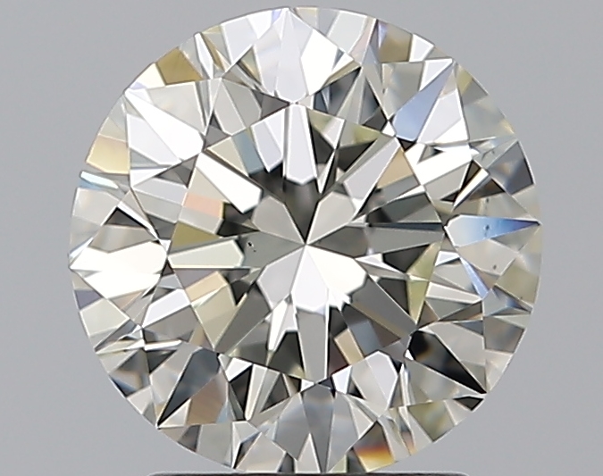 2 CaratK-VS1 EX Cut Round Diamond