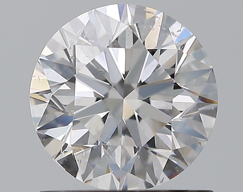 1 CaratD-SI2 EX Cut Round Diamond