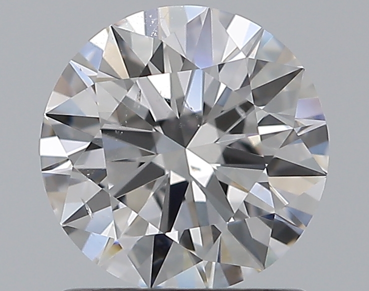 1.01 CaratD-SI1 EX Cut Round Diamond