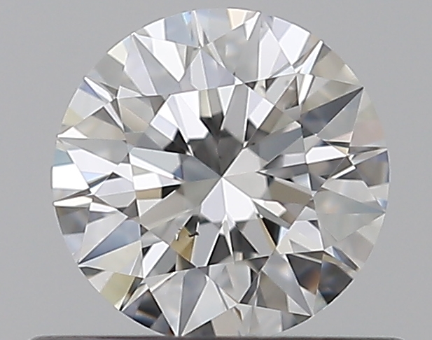 0.42 CaratF-VS2 EX Cut Round Diamond